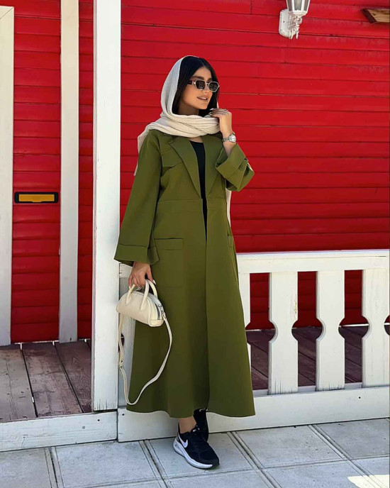 مانتو بلند پایین کلوش رویا