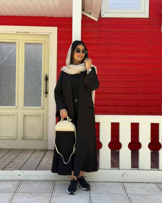 مانتو بلند پایین کلوش رویا