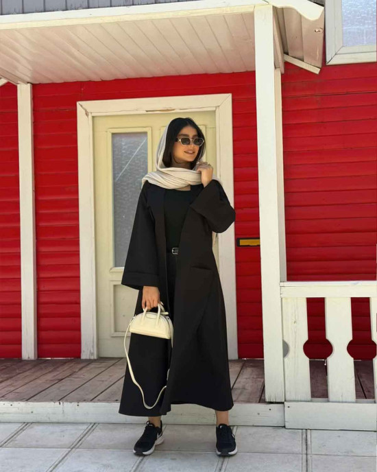 مانتو بلند پایین کلوش رویا