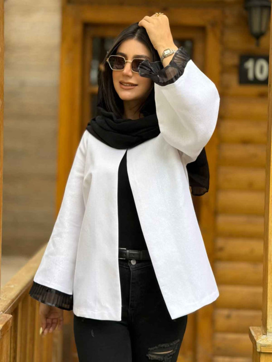 مانتو آستین تور ملیسا