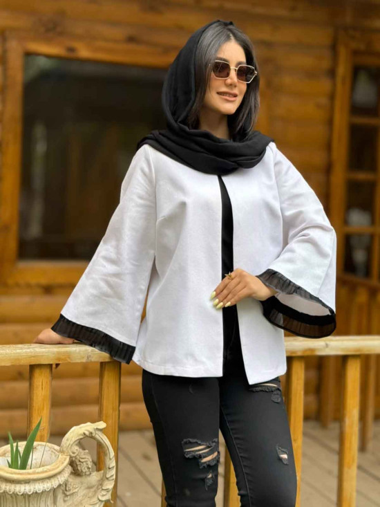 مانتو آستین تور ملیسا