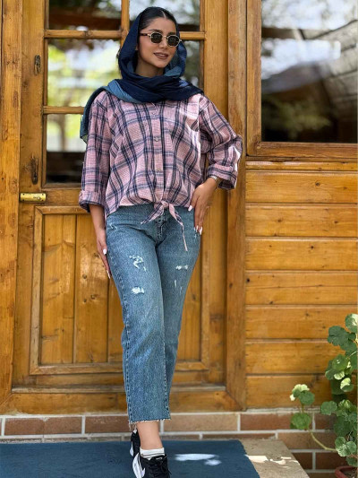 شومیز گره ای ترنم