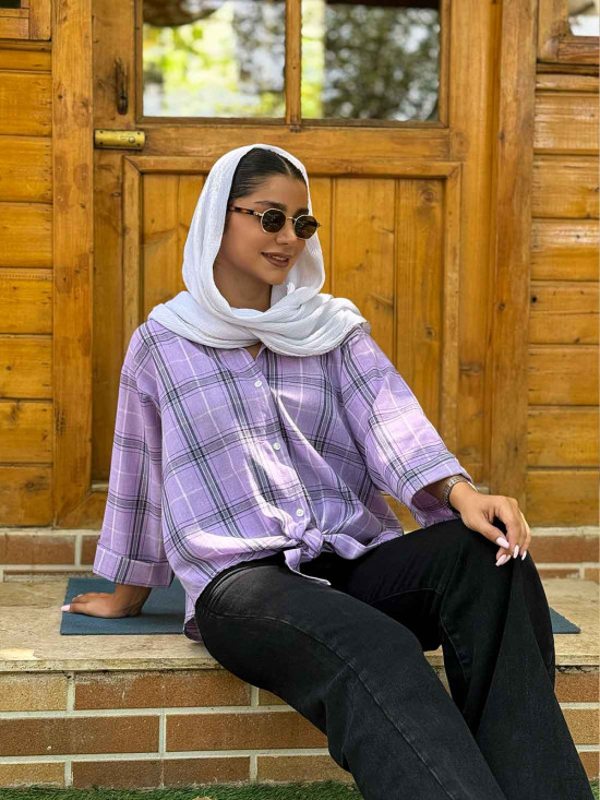 شومیز گره ای ترنم