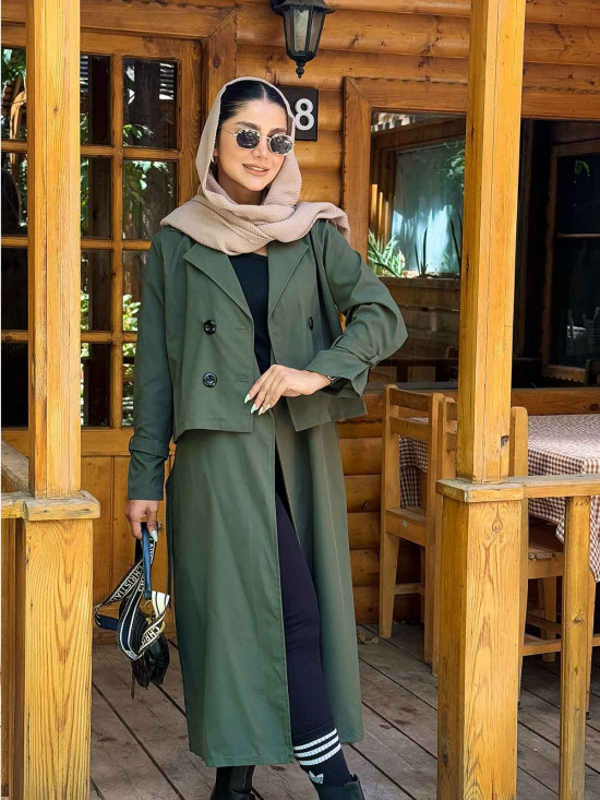 بارانی دو تیکه آوا