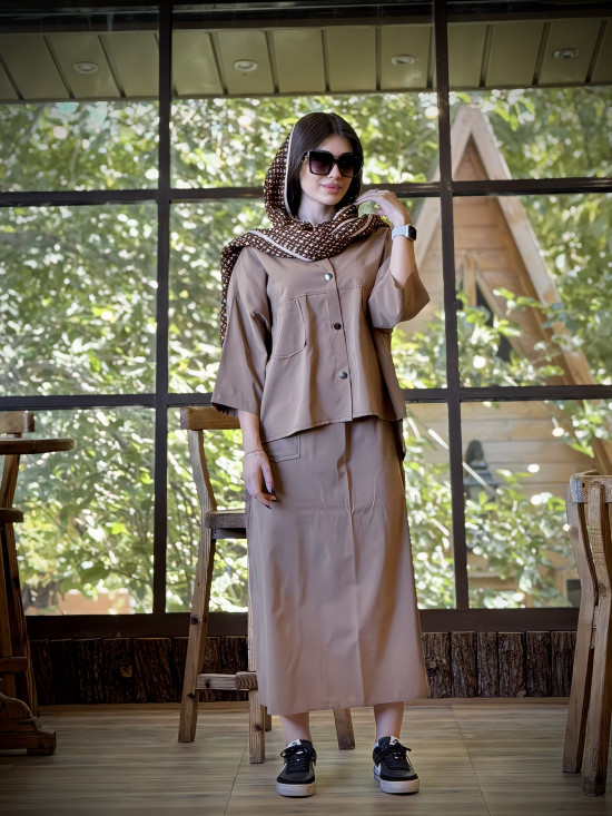 ست شومیز دامن پاییزه رستا