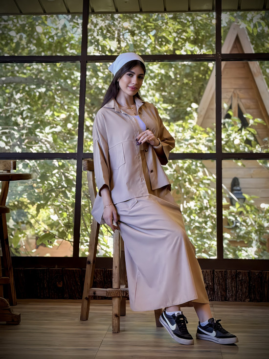 ست شومیز دامن پاییزه رستا