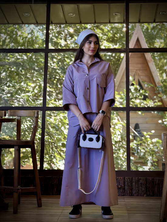 ست شومیز دامن پاییزه رستا