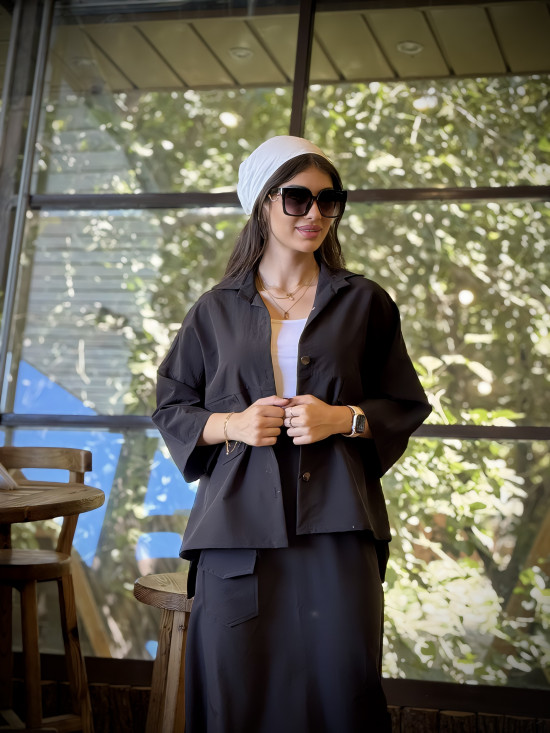 ست شومیز دامن پاییزه رستا