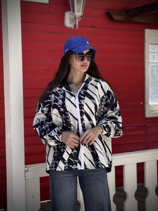 کاپشن کلاه دار مارین