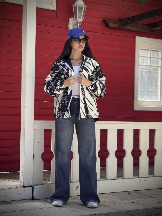 کاپشن کلاه دار مارین