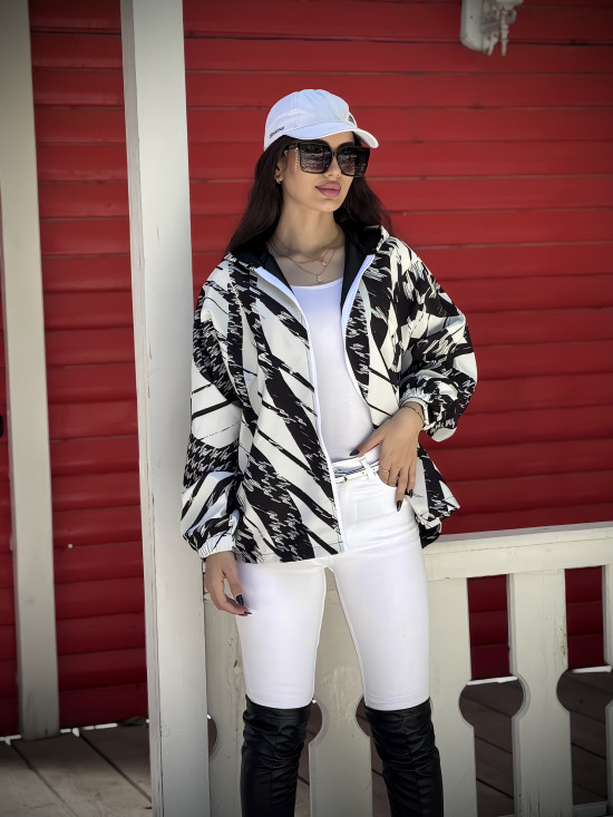 کاپشن کلاه دار مارین