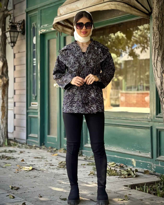 بارانی ماهلین طرح خط