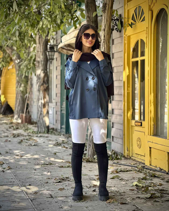 بارانی چهار دکمه راشین