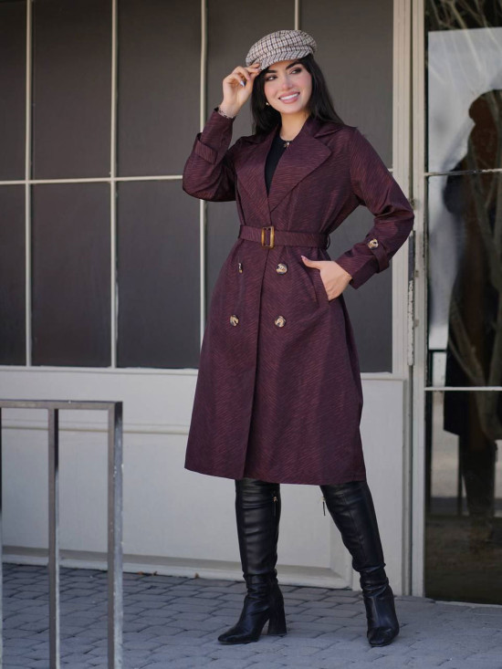 بارانی صمیم سانتا طرح خط