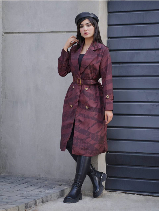 بارانی صمیم سانتا طرح پیردوپل