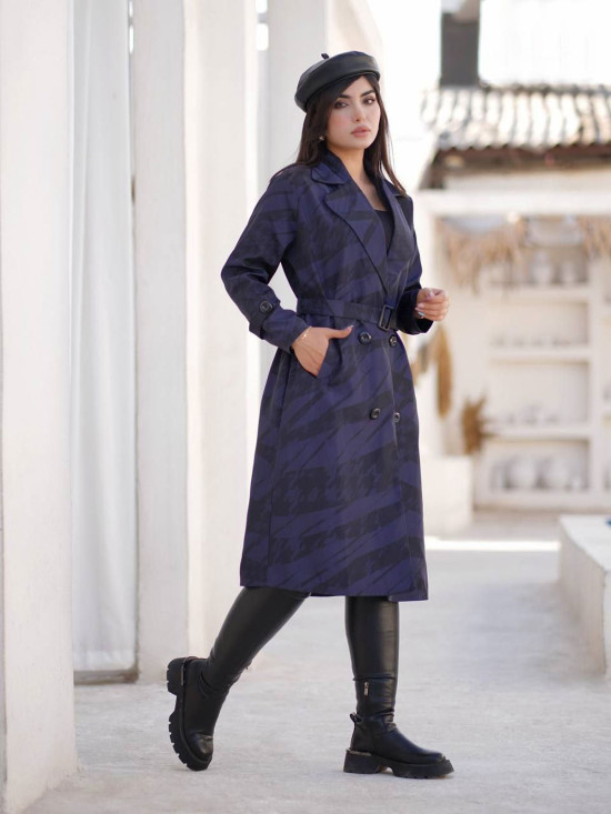 بارانی صمیم سانتا طرح پیردوپل