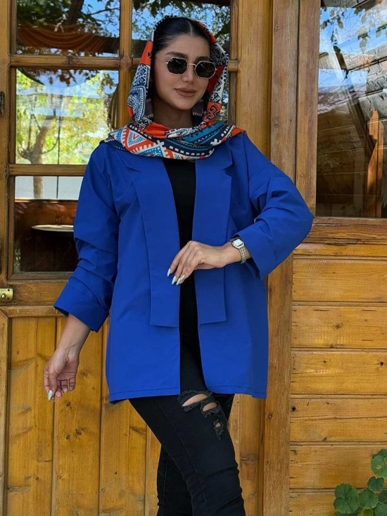 کت یقه آمریکایی پهن