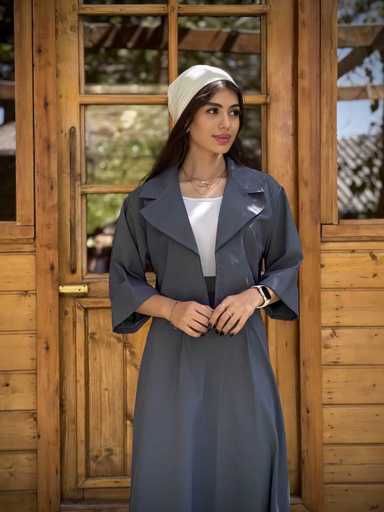 ست کت و دامن کتان تی سی