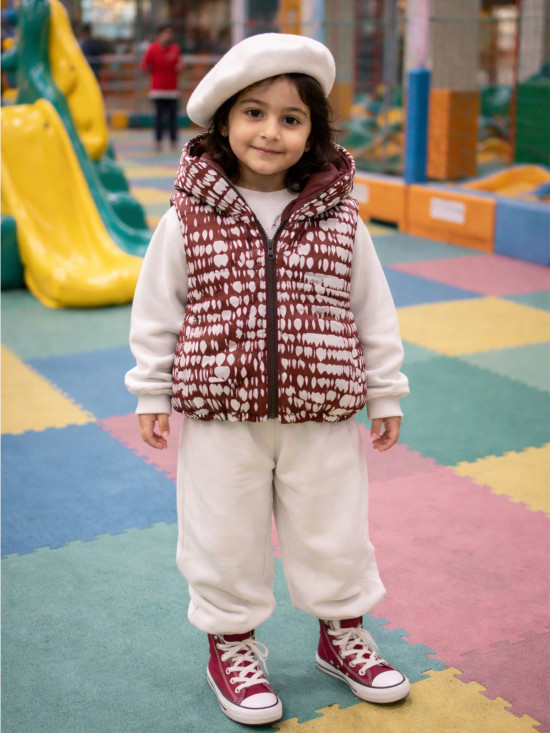 پافر دورو بچه گانه گلابی