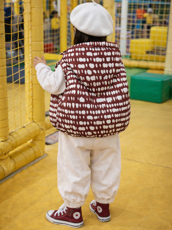 پافر دورو بچه گانه گلابی