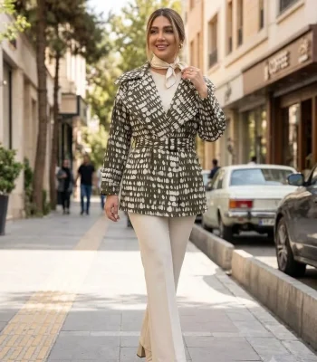 بارانی زنانه یک پهن کتا-1