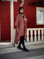 بارانی عبایی مغزی دوزی-3