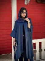 بارانی عبایی مغزی دوزی-4